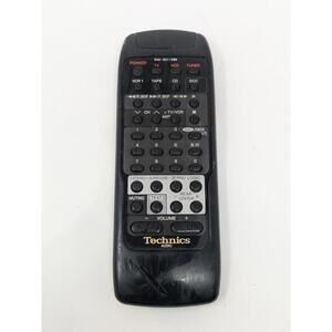 Technics Receiver RAK-SA211MH Pre Programmed Remote Control Transmitter - Tested